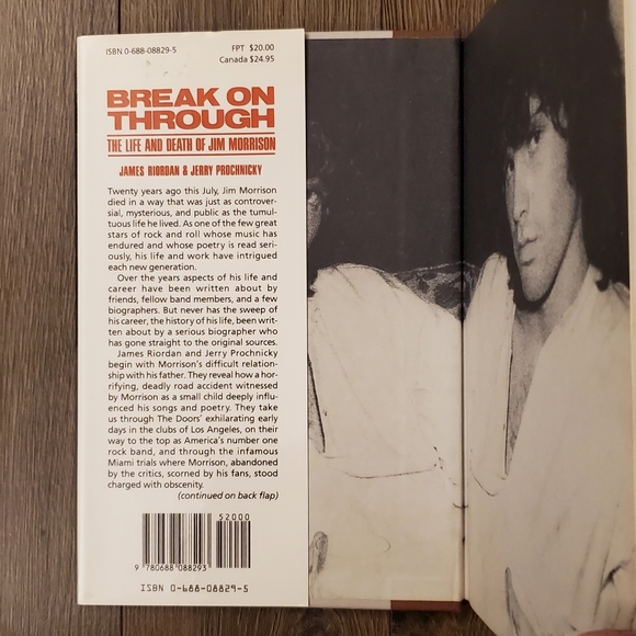 Break on Through: The Life and Death of Jim Morrison (hardcover) - Picture 3 of 10